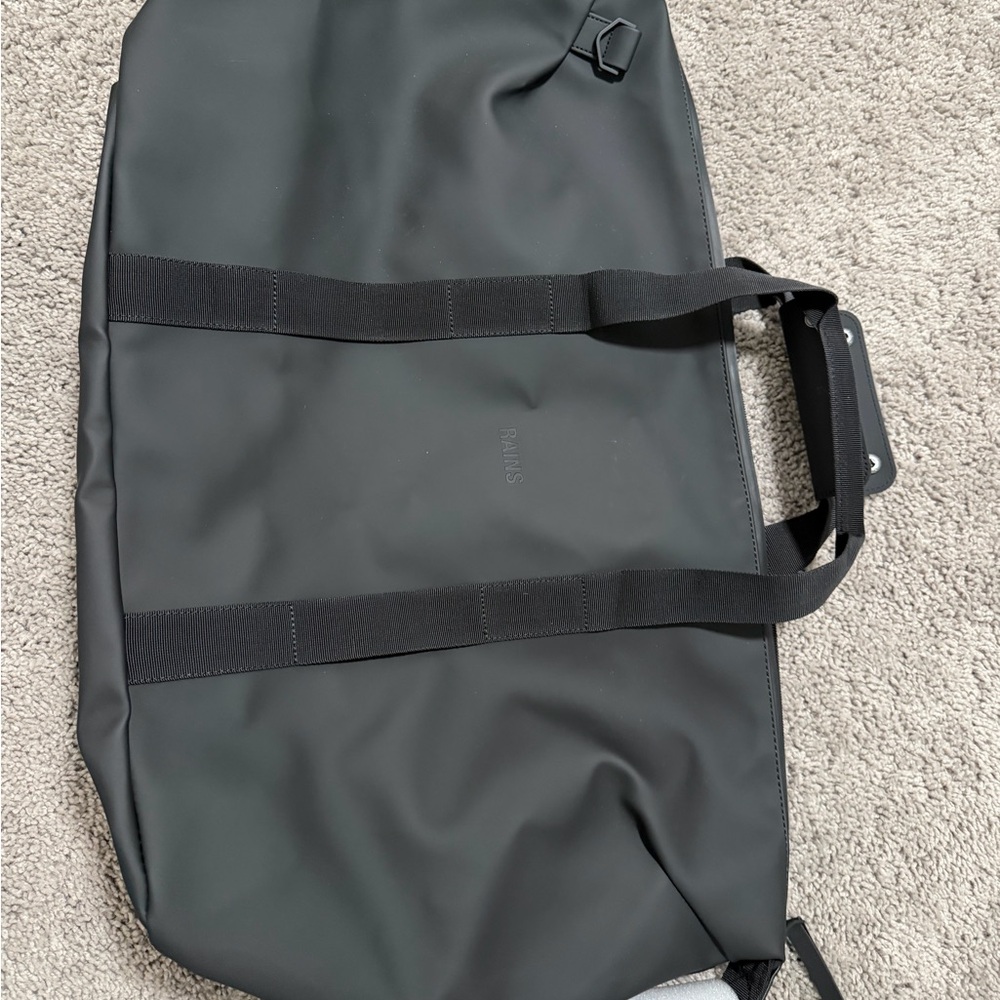 RAINS Stylish Black Bag NWT
